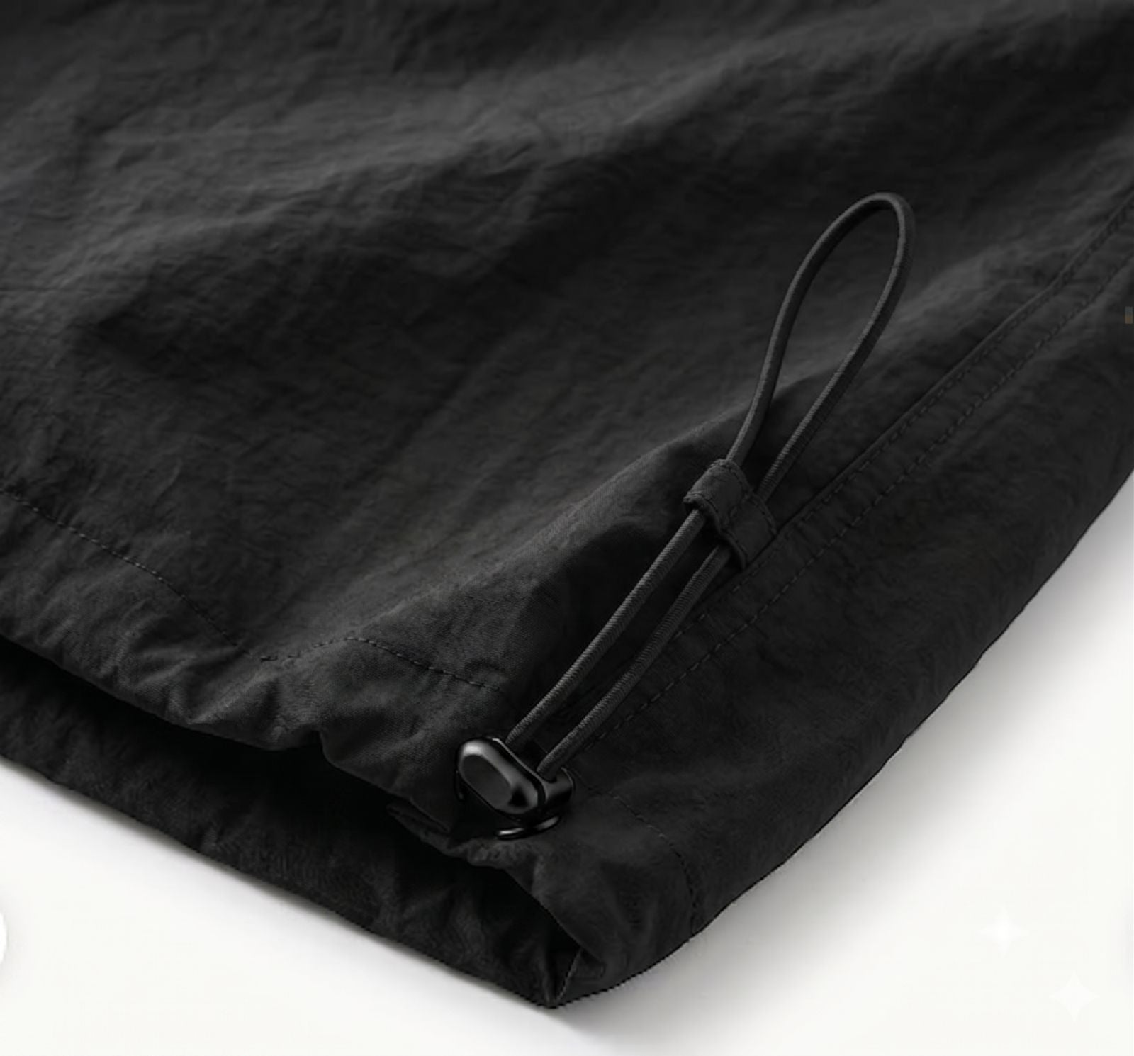 Performance parachute Pant Black