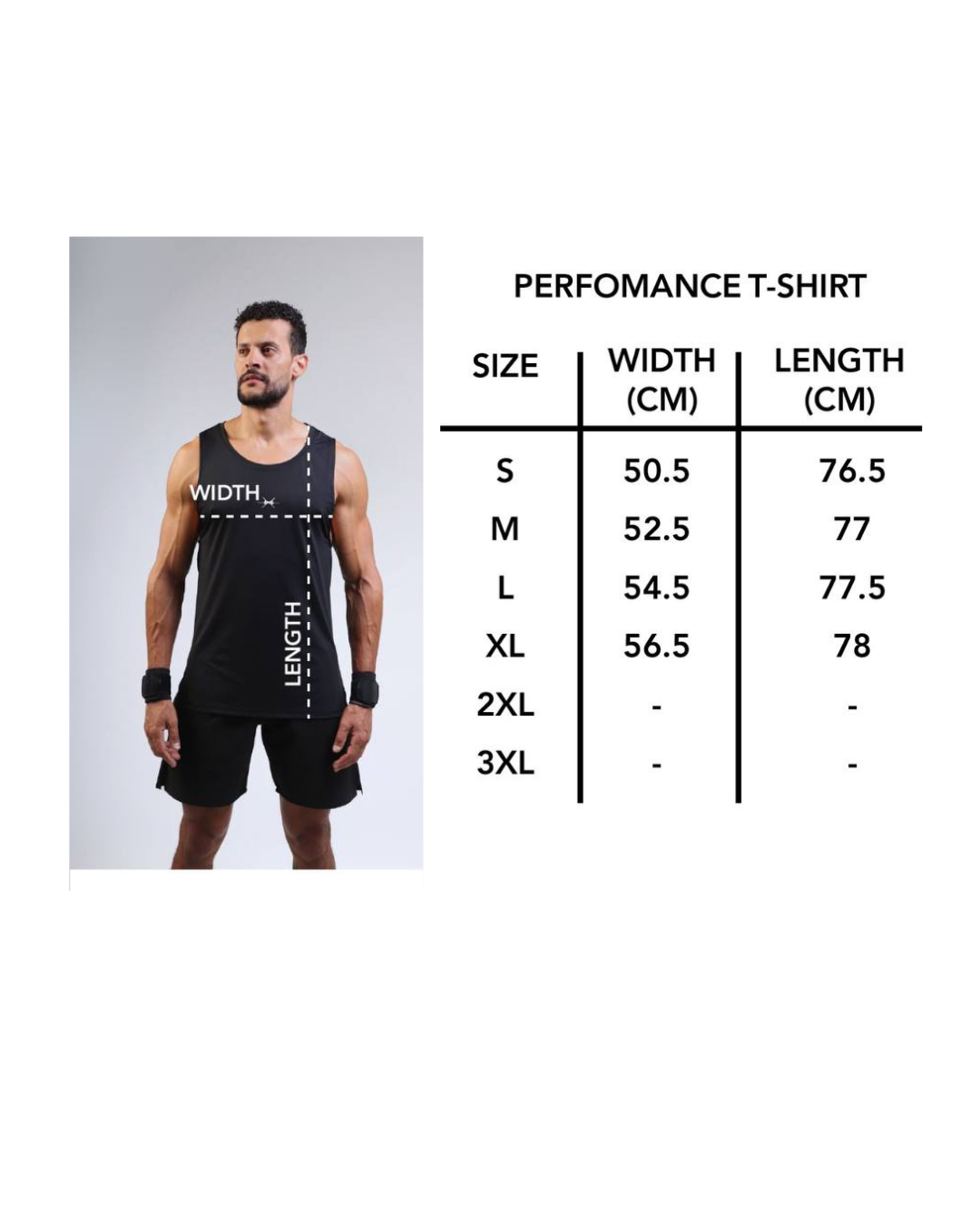 Performance T-SHIRT Black